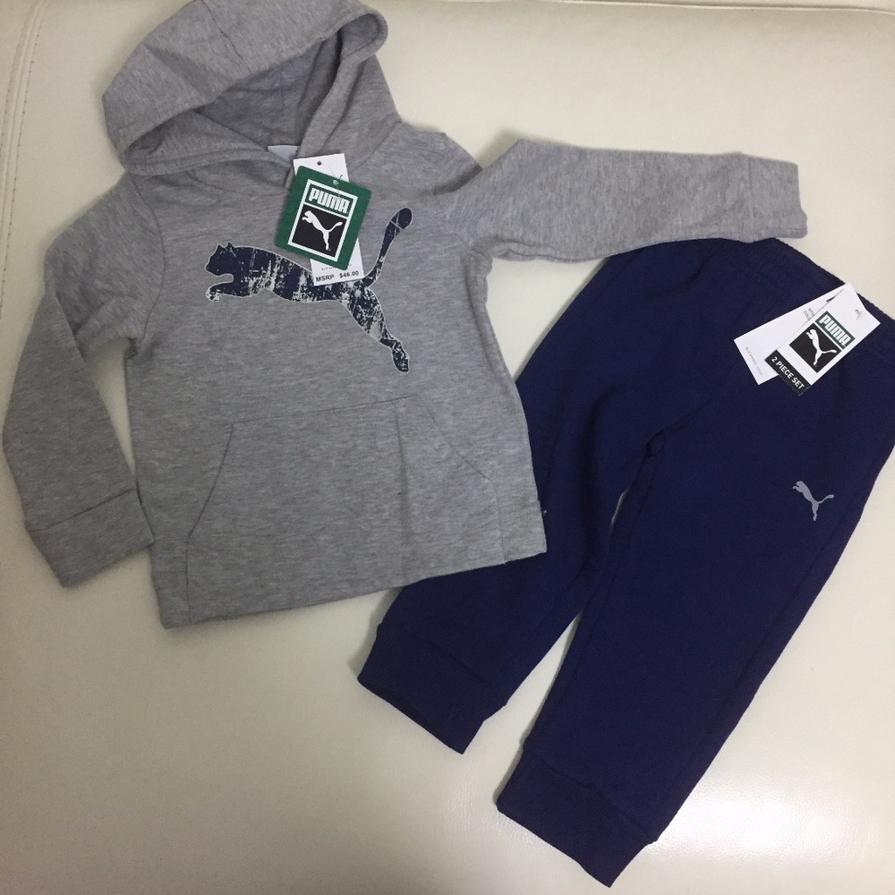 Puma Warm Hoodie Pants Set 0081
